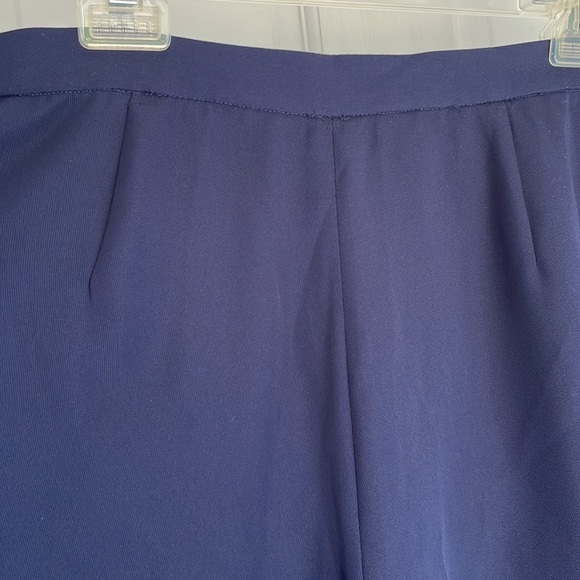 Uniform by Jean Paul Richard, 14 Petite, navy blue trousers - Picture 6 of 6